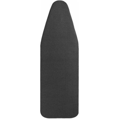 Housse Table A Repasser - 148x55 cm - Coton 100 % - Rembourrage Epais - Pour Planche 130-140x38-45 cm - Noir - 1 Piece (1/5)