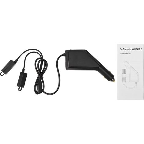 Chargeur USB Voiture Double Batterie Accessoire Compatible Drone Mavic Air 2 (1/5)