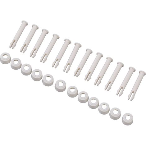Accessoires de support pour piscine INTEX 28270-28272 : broches de connexion et kit de verrouillage en caoutchouc 6 cm (1/5)