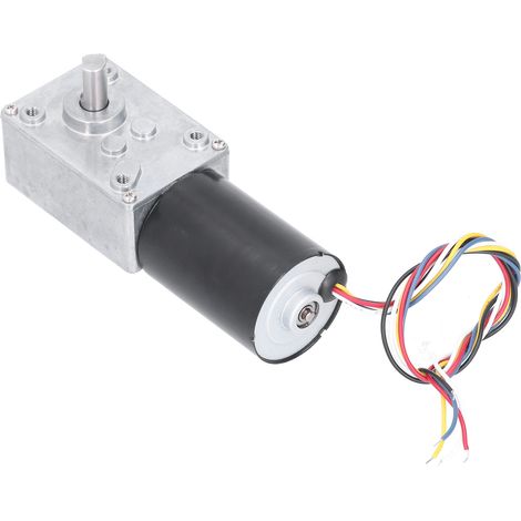Moteur à vis sans fin brushless 24V couple élevé silencieux boîte de réduction en alliage zinc 36mm 160 tr/min industriel (1/5)