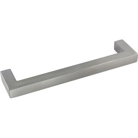 Möbelgriff Ergane Schubladengriff Griffleiste Breite 175 mm Edelstahl gebürstet