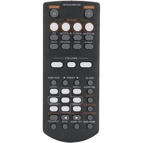 RAV28 WJ40970 EU Remote Control for YAMAHA Home Amplifier AV Receiver HTR-6030 RX-V361 RAV34 RAV250