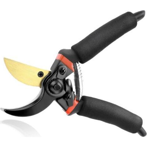 Gardening Scissors, Gardening Tools, Gardening Shears, Stainless Steel Gardening Scissors with Lock, Plant Pruning Tool, Cut (1/4)