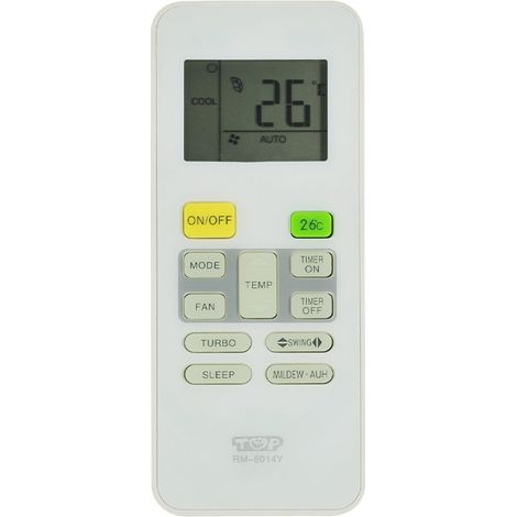 Control remoto universal para aire acondicionado, compatible con múltiples marcas y modelos - Ideal para uso doméstico y de oficina - OTROS (1/4)