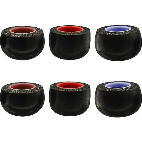 6 coussinets d'oreille pour casque audio (1/3)