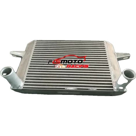 Vollaluminium-Intercooler, Kernabmessungen: 600 mm x 400 mm x 45 mm, Gesamtabmessungen: 750 mm x 400 mm x 45 mm, Einlass-/Auslassdurchmesser: 76 mm (3 (1/5)