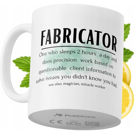Mug humoristique pour un fabricant, avec un texte amusant et un design graphique original. Idéal pour les anniversaires, les fêtes et les occasions spéciales. Mug premium pour la maison, le bureau et 