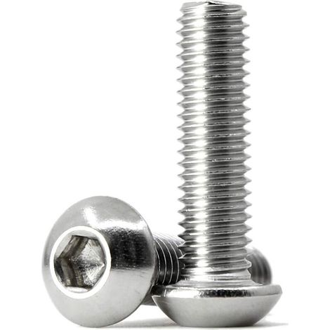 M8 x 35mm 15PCS Bouton vis à tête hexagonale acier inoxydable 304 Boulon à tête hexagonale Entièrement Filetée Boulons (1/5)