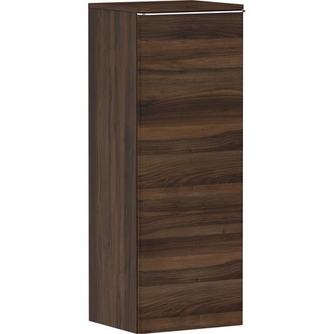 Halbhochschrank Xelu Q 1065x400x370mm NB dunkel Griff chrom (1/5)