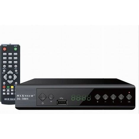 TRADE SHOP - Ricevitore Digitale Terrestre H.265 Dvb-t2 Hevc 10bit Lan Scart Hdmi Usb Dg-t004 - (1/3)