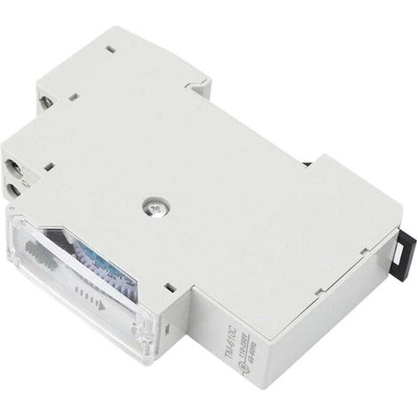 Interruptor temporizador inteligente de alta precisión de 1 polo para riel Jeffergarden TM610C 220V - Crezuo