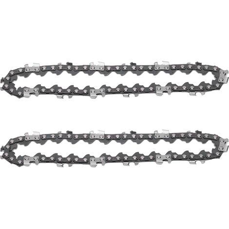 2 lames de chaîne de rechange en acier rapide pour tronçonneuse électrique sans fil de 10 cm (4 pouces)