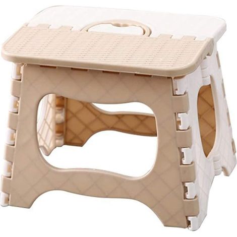 Sgabello Pieghevole MINKUROW, Robusto E Antiscivolo, Resistente E Durevole, Poco Ingombrante E Facile Da Trasportare, Adatto Sia Per Adulti Che Per Bambini - Rosa S (1/5)