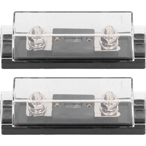 Support ANL 150A Porte-fusible Audio Auto avec Fusibles pour Voiture, Camping-car, Bateau, Véhicule Agricole (1/5)