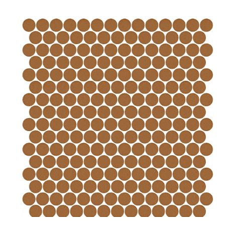 Mosaïque pâte de verre UNICOLOR ROND Ø2.3cm couleur : 212 Anti-dérapant Classe 3 boite de 2 m2 - voir nuancier, beaucoup de couleurs sont disponibles