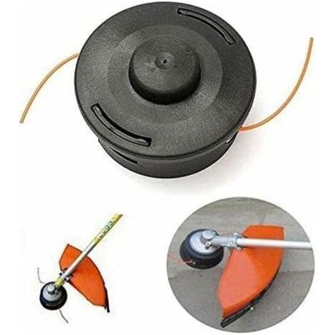 CHOYCLIT Tête de débroussailleuse Stihl Autocut 25–2, Tête de Coupe Fits FS55 FS55R FS56 FS56RC FS70 FS70R FS80 FS85 FS90 FS90R FS91R FS94R FS100RX FS110 FS111RX FS120 FS130 FS131, Référence 4002 710