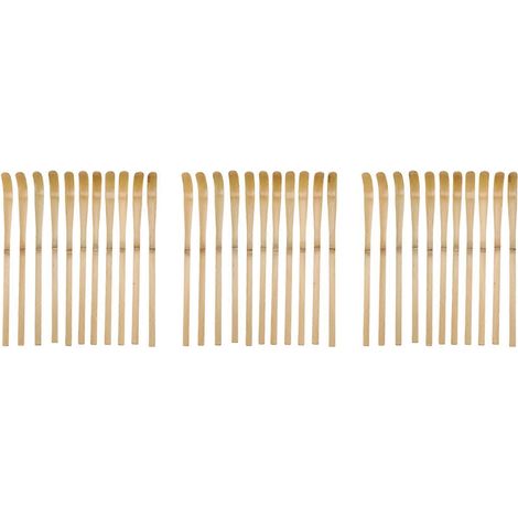 30 pièces retro natural bamboo matcha scoop thé poudre matcha spoon japonais thé ceremony matcha thé measure (1/5)