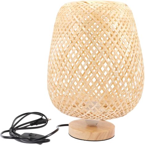 Lámpara de escritorio LED estilo decorativo para dormitorio, sala de estar, oficina, ambiente cálido sin bombilla (1/5)