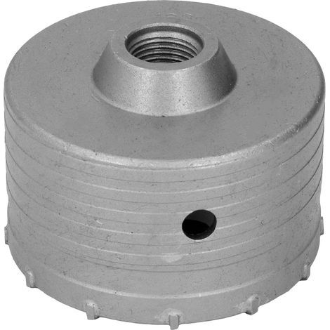 Scie cloche murale 100mm, vitesse de perçage rapide, ouvre-carbure de béton pour l'installation de climatiseur (1/4)