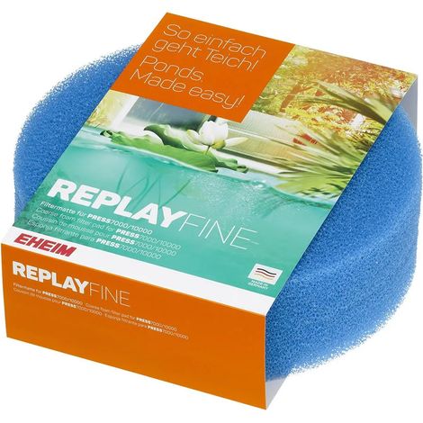 Filtro para acuario eheim replayfine reutilizable poroso 33 cm