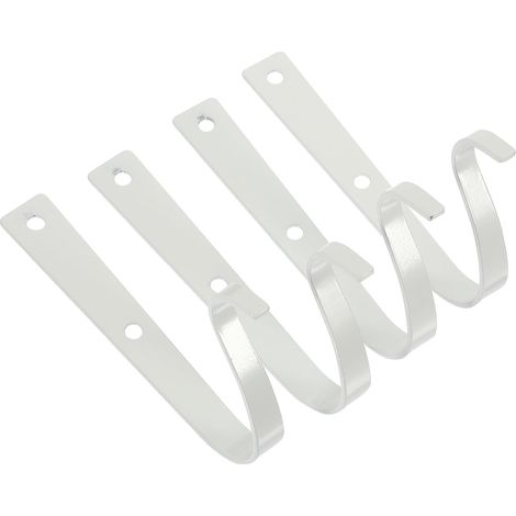 Ensemble de 4 supports muraux pour plantes et panier à fleurs suspendu (1/5)