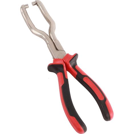 Ergonomische Universal-Stahlzange für Kraftstoffleitungen effizientes Werkzeug zum Lösen von Kraftstoffleitungsklemmen rot (1/4)