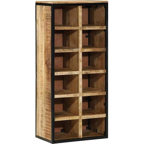 Schuhschrank 50x30x110 cm Massivholz Mango vidaXL448101 (1/5)