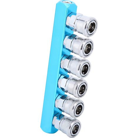 Raccord rapide pour compresseur d'air, raccord rapide type C, raccord rapide en alliage d'aluminium (1/5)