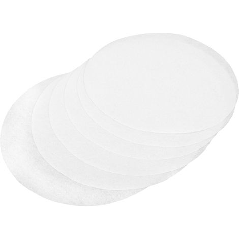 Sous-plat de protection en feutre, 24 pièces blanches, séparateur anti-friction pour vaisselle, tapis isolant pour porcelaine et assiettes.