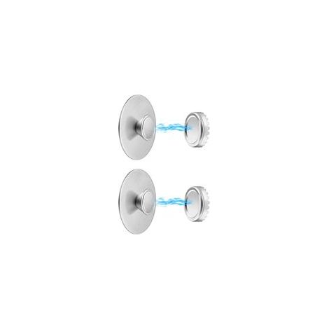 2 Pièces Porte-Savon Magnétique Acier Inoxydable, Murale Porte-Savon Aimant de Cuisine et de Salle de Bain, Économisez de l'espace Contient 2 couvercles (1/5)