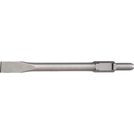 Scalpello piatto 390 mm attacco esagonale 30 mm x martello demolitore Scheppach