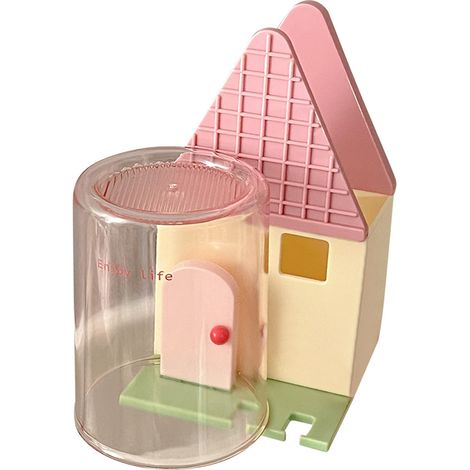 Soporte para cepillos de dientes de pared que ahorra espacio, con orificios de ventilación e instalación sin taladros para guardar la pasta de dientes. (1/5)