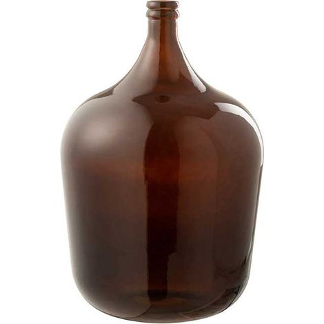 Vase carafe marron verre 35x56cm (1/2)