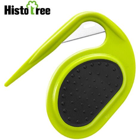 Peigne pour animaux, peigne pour chien, toilettage canin, couteau à nœuds, démêlage de chats, peignage, couteau à poils de pattes, nœuds morts, couteau à cheveux, noir (vert) (1/5)