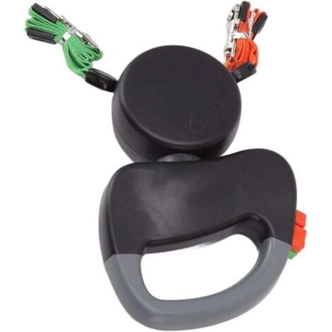 Laisse Double pour 2 Chiens,Laisse Double pour 2 Chiens de Petite Taille, Laisse Double de 3 Mètres pour Animaux de Compagnie, Corde D\'enroulement Automatique