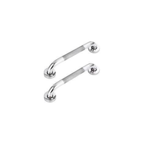 Lot de 2 Barres d'Appui Salle de Bain Antidérapantes - Acier Inoxydable 304, Sécurité pour Baignoire et Toilettes (1/4)