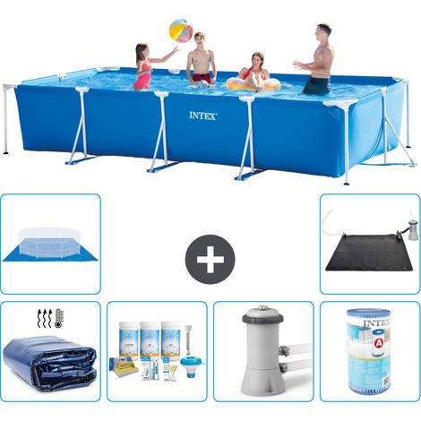 Intex Piscina con struttura Rettangolare - 450x220x84 cm - 7-pezzi  S30296 (1/4)