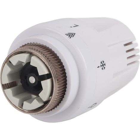 Thermostatventil für Warmwasserheizung, gerade Ausführung, Messing, Temperaturregelung (1/5)