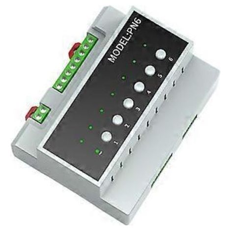 Module de relais intelligent Zigbee 6 canaux Tuya, module de commande à distance pour appareils électroménagers, compatible avec les interrupteurs à 3 voies.