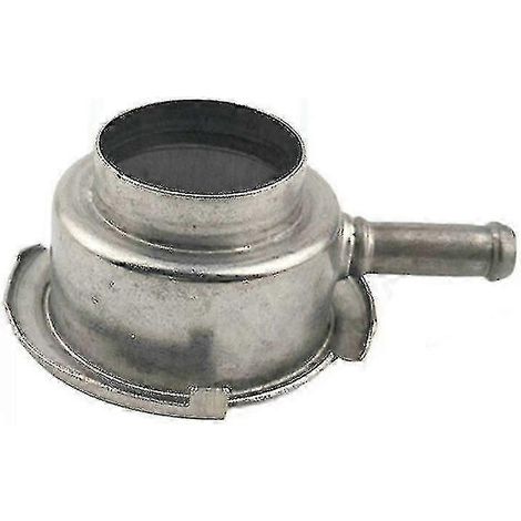 Goulot de remplissage d'eau en acier inoxydable pour radiateur, diamètre extérieur 56 mm (2,20"), bouchon de radiateur assorti (1/2)