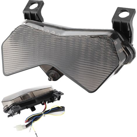 Feu arrière à LED intégré avec clignotants 12V compatible avec Kawasaki Ninja ZX‑6R Z750S ZX‑6RR / ZX600 2003‑2004 (1/5)