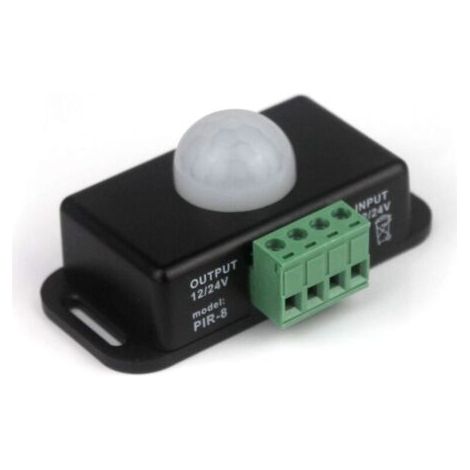 DC 12V LED Infrared Motion Sensor Detector Pir Motion Sensor for LED Strip/Bulb 12V 8A (1/3)