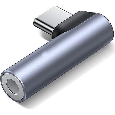 Adaptateur casque USB-C vers prise jack 3,5 mm femelle, câble audio auxiliaire