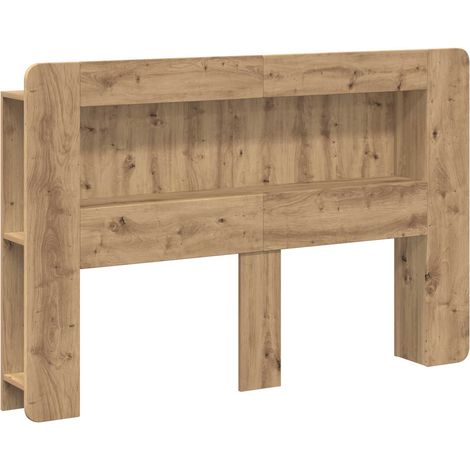 Cabinet de Tête de Lit Chêne artisanal 160 cm Bois d’ingénierie vidaXL (1/5)