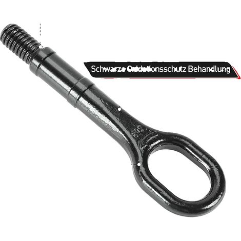 Gancho de remolque, acero resistente, compatible con varios modelos, 1 unidad. (1/5)