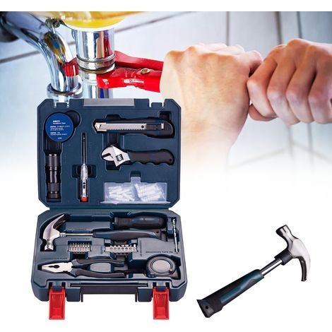 Coffret d'outils multifonctionnels Bosch Home, comprenant pinces et vis, 66 pièces (1/4)