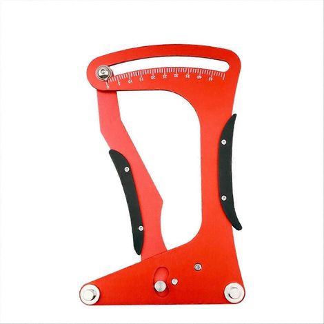 Tensiomètre à rayons de vélo de montagne, outil de mesure et de correction de la tension des rayons (rouge) (1/5)