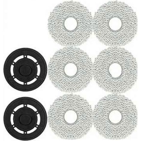 Accessoires pour Deebot X2 Omni/X2 Pro : support pour lingettes de nettoyage, module de nettoyage, porte-serpillère, aspirateur robot Cl hwy (1/4)