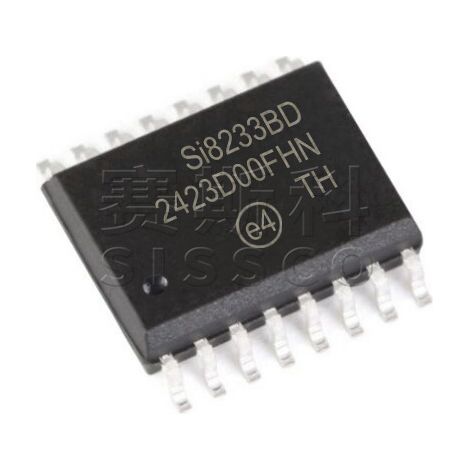 SI8233BD-D-ISR SI8234BB-D-IS1 transceiver, electronic components, chip, 5 units, 5 units
