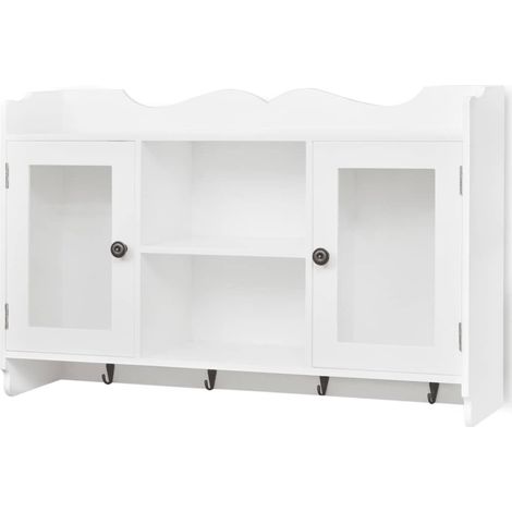 Maison Exclusive - Hängeschrank MDF Weiß (1/5)
